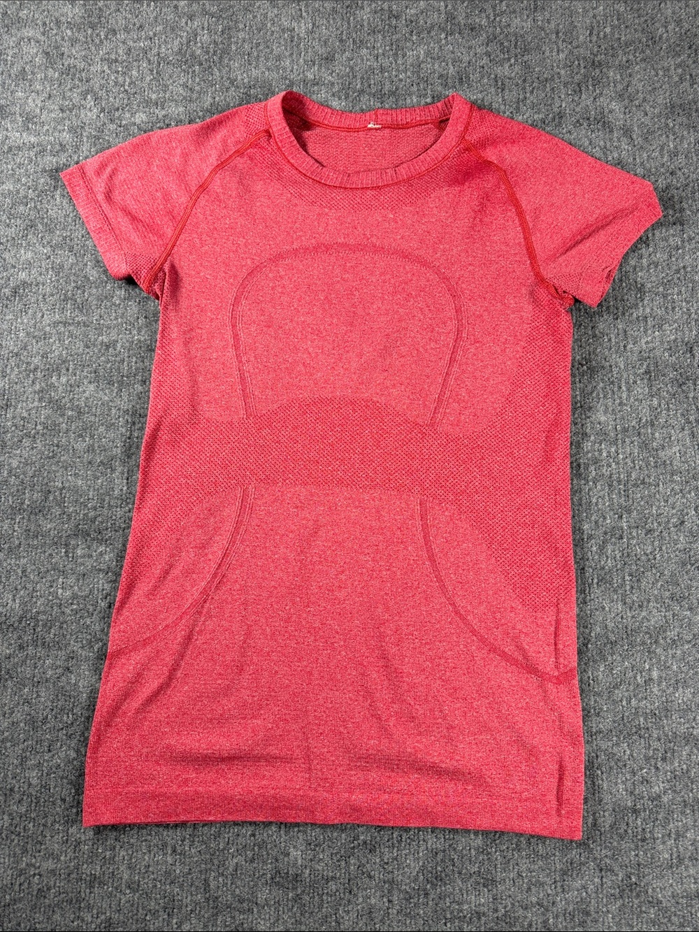 Lululemon Swiftly Tech Short Sleeve Womens Workout Shirt Red